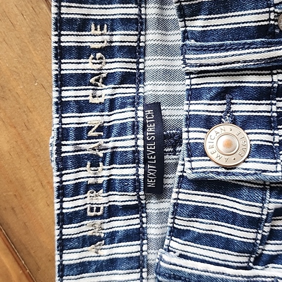 American Eagle Next Level Stretch Striped Shorts - 6 - Picture 8 of 8